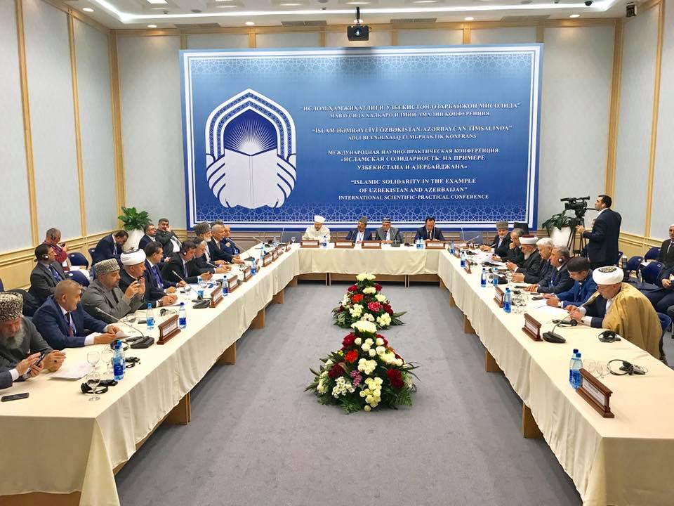 Муфтий ДСМР Альбир Крганов выступил в Ташкенте на научно-практической религиозной конференции «Исламская Солидарность на примере Узбекско-Азербайджанской дружбы»