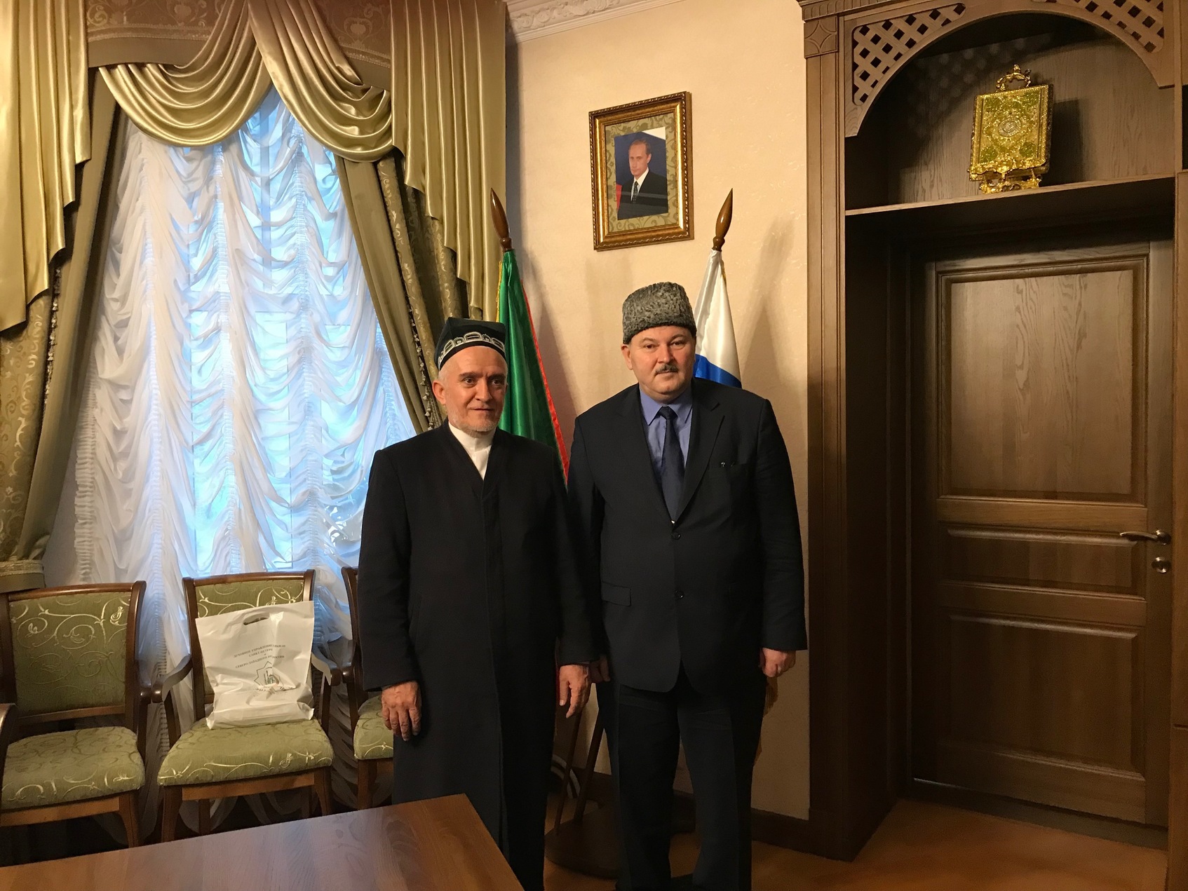 Муфтий Таджикистана в Санкт-Петербурге