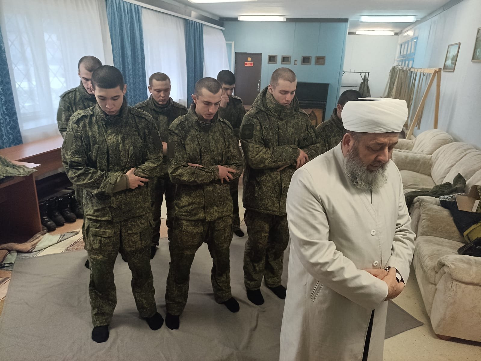 Каждую субботу- духовная поддержка и наставничество для военнослужащих