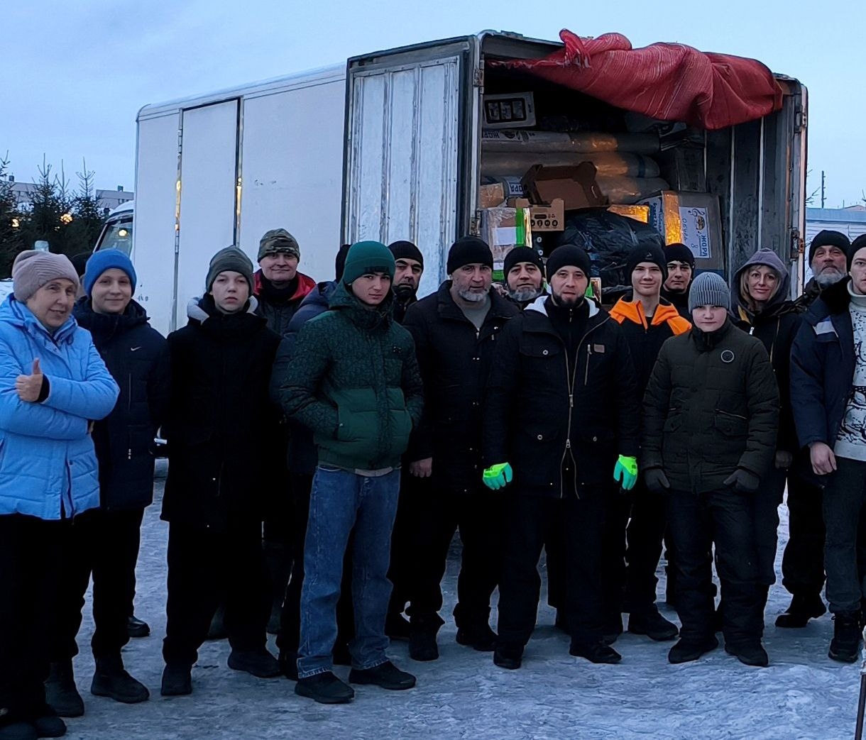 Мусульмане Кузбасса отправили очередную помощь бойцам СВО