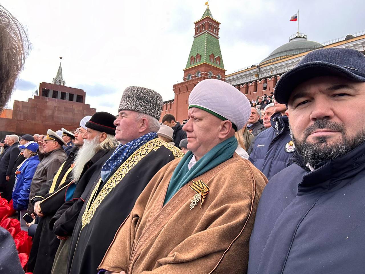 В качестве почетного гостя глава ДСМР принял участие в параде Победы на Красной площади в Москве